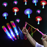 LED Flying Arrow Toy with Glowing Wings for Outdoor Fun