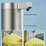 Dispensadores automáticos de jabón líquido de acero inoxidable 304, botella de loción de metal para cocina, sensor de inducción sin contacto, accesorios de baño