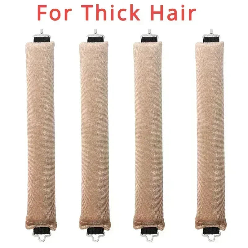 Heatless Hair Curler Set – Soft Curling Rods & Satin Sleeping Headband for No Heat Curls