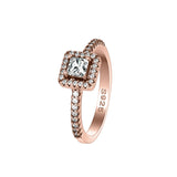 Elegant Unisex Zircon Silver Ring – Timeless Design for Daily Wear & Special Occasions