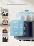 Hervidor y vaporizador automático de huevos de 220 V para desayunos rápidos y fáciles