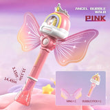 Automatic Bubble Blaster with LED Lights & Music - Handheld Bubble Machine for Kids