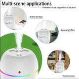 Mini USB Air Humidifier - 220ml Portable Aroma Diffuser with Color Changing Light