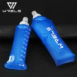 Botella de agua de silicona plegable para deportes al aire libre: ligera y portátil, 500 ml, sin BPA