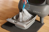 Caja de arena para gatos inteligente y automática con autolimpieza: grande, silenciosa, con control de olores y controlada por aplicación