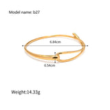 Elegante pulsera de acero inoxidable con dije de corazón: cadena clásica de cuerda para mujer