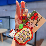 Hello Kitty Metal Keychain – Cute Bag Charm & Cosplay Accessory for Teens and Fans