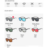 Luxury Square Vintage Polarized Sunglasses – Timeless Style & Ultimate UV Protection
