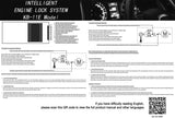 Universal Car Remote Start & Keyless Entry System with Engine Lock, Mobile App Control, and Anti-Theft Features