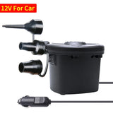 Portable Electric Air Pump for Air Mattresses, Inflatables & Pools – High-Pressure, Multi-Power Options