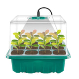 Seed Starter Tray with Full Spectrum Grow Light for Indoor Gardening