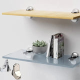 Heavy-Duty Zinc Alloy Glass Clamp – Secure Wall Bracket for Glass Panels