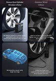 Baseus Dual Cylinder Car Air Compressor 250W Car Air Pump Car Tire Motorcycle Bicycle Inflator Pump Portable Air Pump Inflation