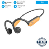 Bone Conduction Bluetooth Headphones – Open Ear, Sweatproof & Wireless