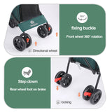 Lightweight Folding Pet Stroller – Travel in Comfort & Style