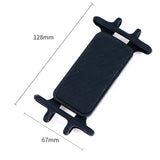 Universal Bicycle Phone Holder – Silicone Mount for 4-7.5 Inch Smartphones