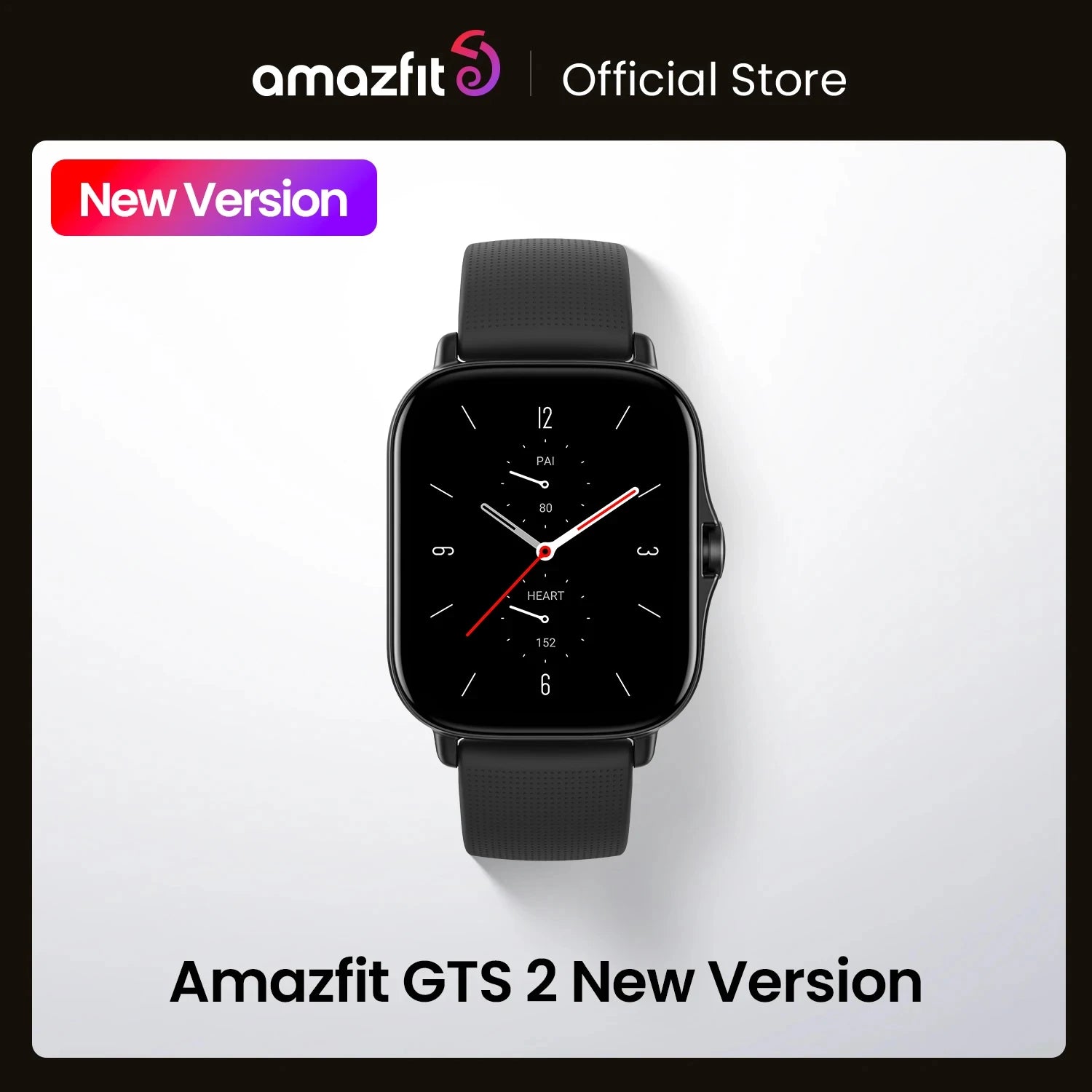 Reloj inteligente avanzado con GPS, monitor de frecuencia cardíaca y pantalla AMOLED