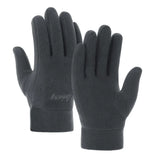 2024 Thicken Fleece Gloves for Men Women Winter Warm Thermal Full Finger Glove Outddor Windproof Running Skiing Cycling Mittens