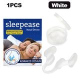 Comfortable Silicone Anti-Snoring Nose Clip for Improved Sleep
