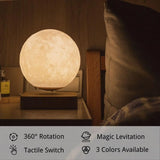 Magnetic Floating Moon Lamp with LED Light – Romantic Ambient Night Light