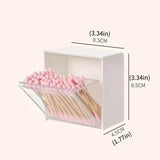 Caja de almacenamiento de pared: organizador de plástico ecológico para baño, cocina y artículos diversos