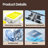 Custom Logo 3D Hologram Fan Projector – Transparent LED Display for Advertising & Events