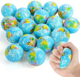 Juguete de descompresión con forma de globo de espuma de poliuretano: pelota antiestrés para niños y adultos 