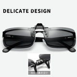 4-Color Polarized Clip-On Sunglasses – Flip-Up UV380 Lenses for Driving & Fishing