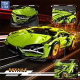 RC Building Block Car Kit – DIY Remote Control Toy with Motors & Battery for Teens and Adults