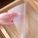 Revestimiento impermeable reutilizable para estantes y cajones: tapete antideslizante y resistente a la humedad para cocina y gabinetes