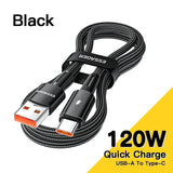 Cable de carga rápida USB tipo C de 120 W: cargue sus dispositivos al instante