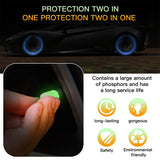 Tapones para válvulas de neumáticos que brillan en la oscuridad: ajuste universal para automóviles, motocicletas y bicicletas