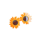 Sunflower Sunglasses – Fun, Decorative Daisy-Shaped Eyewear for Parties, Photoshoots, and Outdoor Fun
