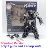 Deluxe Robot Action Figure – 17cm Transformable Model with Weapons & Accessories