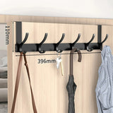 Punch-Free Door Behind Hooks – Wall Hanging Bag, Clothes Hanger & Storage Organizer for Bedroom, Bathroom, Kitchen
