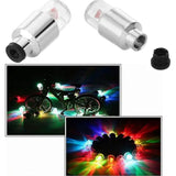 Motion-Activated LED Wheel Lights – Tire Valve Caps for Cars, Motorcycles & Bicycles