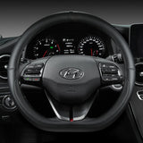 Custom Steering Wheel Cover – Premium Microfiber Leather, 38cm, Multiple Colors