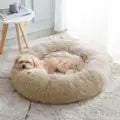Ultra-Plush Cat Bed – Warm, Cozy & Machine-Washable Pet Sleeping Nest
