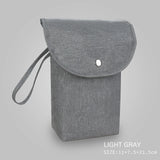 Bolsa organizadora de pañales para bebé, reutilizable, impermeable, bolsa de tela húmeda/seca, bolsa de almacenamiento para pañales de momia para llevar pañales desechables, ropa