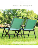 Foldable Wooden Beach Chair with Armrests – Heavy-Duty Outdoor Lounge Seating