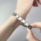 Pulseras con dijes italianos DIY Cadena básica Brazalete de acero inoxidable Módulos ensamblados versátiles Regalo ideal 9 mm Universal Dropshipping