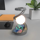 Magnetic Levitating Moon Lamp - Floating LED Night Light with Touch Control