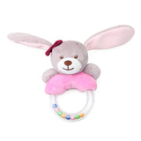 Plush Elephant Baby Rattle Toy – Soft Teether & Musical Hand Bell for Newborns