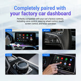 OTTOCAST Play2Video Pro – Wireless CarPlay & Android Auto Adapter with YouTube/Netflix Support