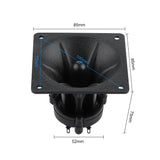 150W Piezoelectric Tweeter Pair - 85mm Square High-Frequency Speaker for Clear Treble Audio
