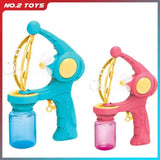 Automatic Bubble Gun for Kids - Large Bubble Blower with Included Bubble Solution
