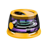 Magnetic Mini Bluetooth Speaker with RGB Lights – Portable Wireless Speaker for Phone, Travel & Outdoor Use