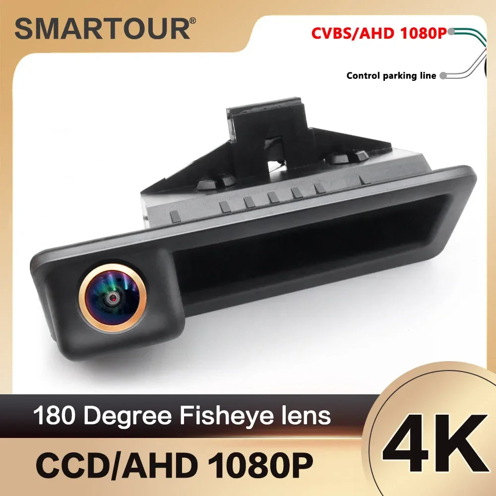 AHD 2K Rear View Camera for BMW - Wireless Backup Camera with Fisheye Lens