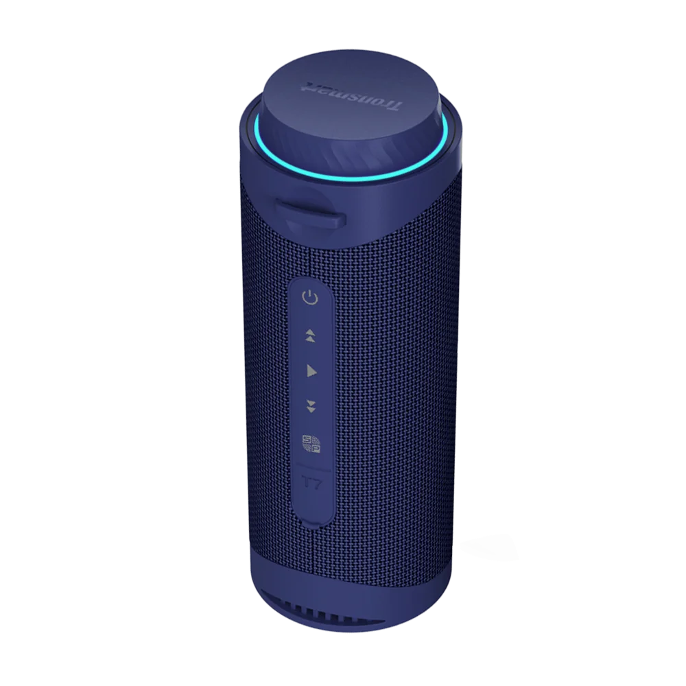 Portable Bluetooth 5.3 Speaker with 360° Surround Sound and IPX7 Waterproof