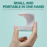 Compact Mini UV LED Nail Lamp for Fast Gel Polish Curing